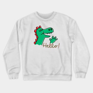 Cute little Dinosaur Crewneck Sweatshirt